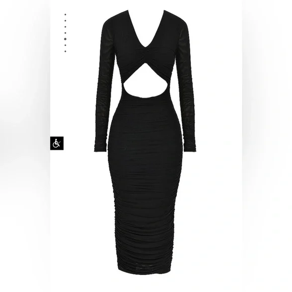 MISTRESS ROCKS BLACK DRESS - Picture 9 of 14